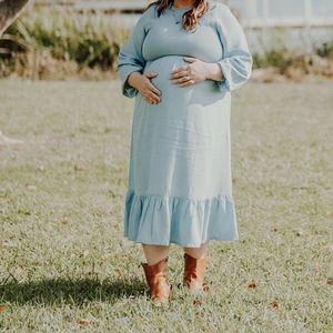 Ingrid + Isabel Meadow Chambray Dress